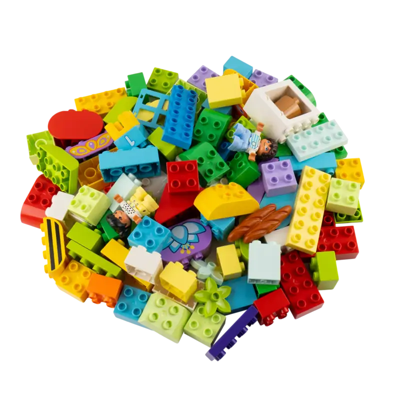 LEGO® DUPLO® Sondersteine – Einzigartige Bunte Mischung (300x) für Unendliche Kreativität! NEU!