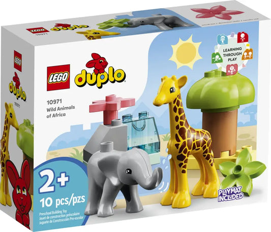 LEGO® DUPLO® Wilde Tiere Afrikas - 10971 NEU! | Entdecke die Magie mit 10 Teilen für kleine Abenteurer