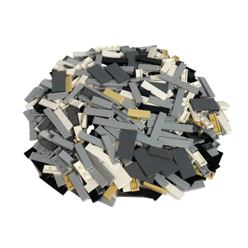 LEGO® Fliesen Bunt Gemischt NEU! – 100x Individuelle Farbenvielfalt für Kreative Baukunst