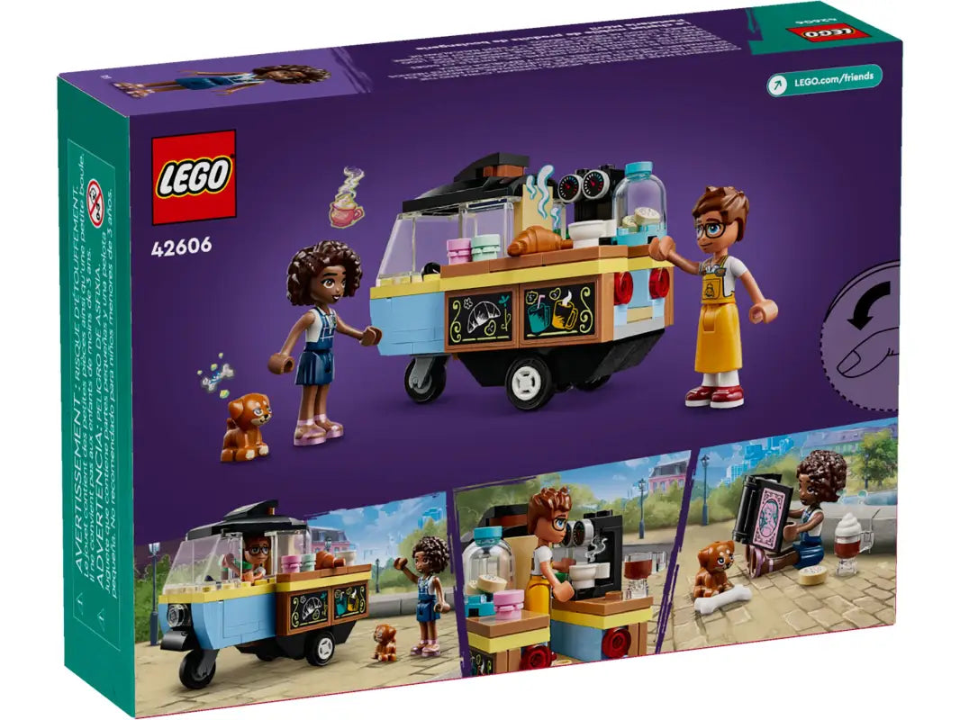 LEGO® Friends Rollendes Café – Dein mobiles Kaffeeerlebnis! NEU 42606 125 Teile für grenzenlosen Spielspaß