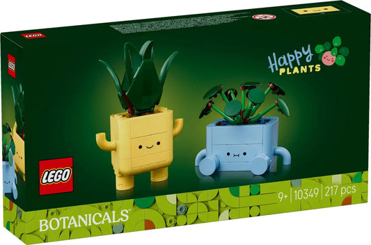 LEGO® Fröhliche Pflanzen 10349 NEU – Das grüne Deko-Highlight ohne Gießen! 217 Teile voller Freude