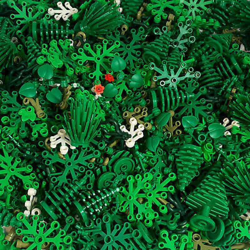 LEGO® Grünzeug Pflanzen Blätter Gemischt NEU! Menge 250x