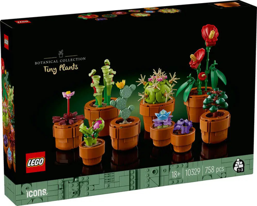 LEGO® Icons 10329: Verzaubernder Blumenstrauß aus Mini Pflanzen – 758 Teile für kreative Entspannung! NEU!