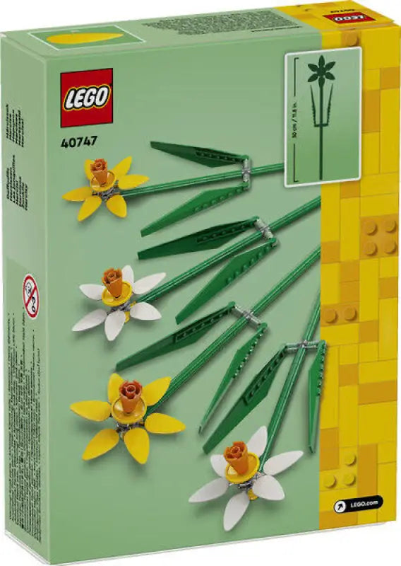 LEGO® Icons Narzissen-Bouquet 40747 – Blühende Kreativität für Ihr Zuhause! NEU mit 216 Teilen