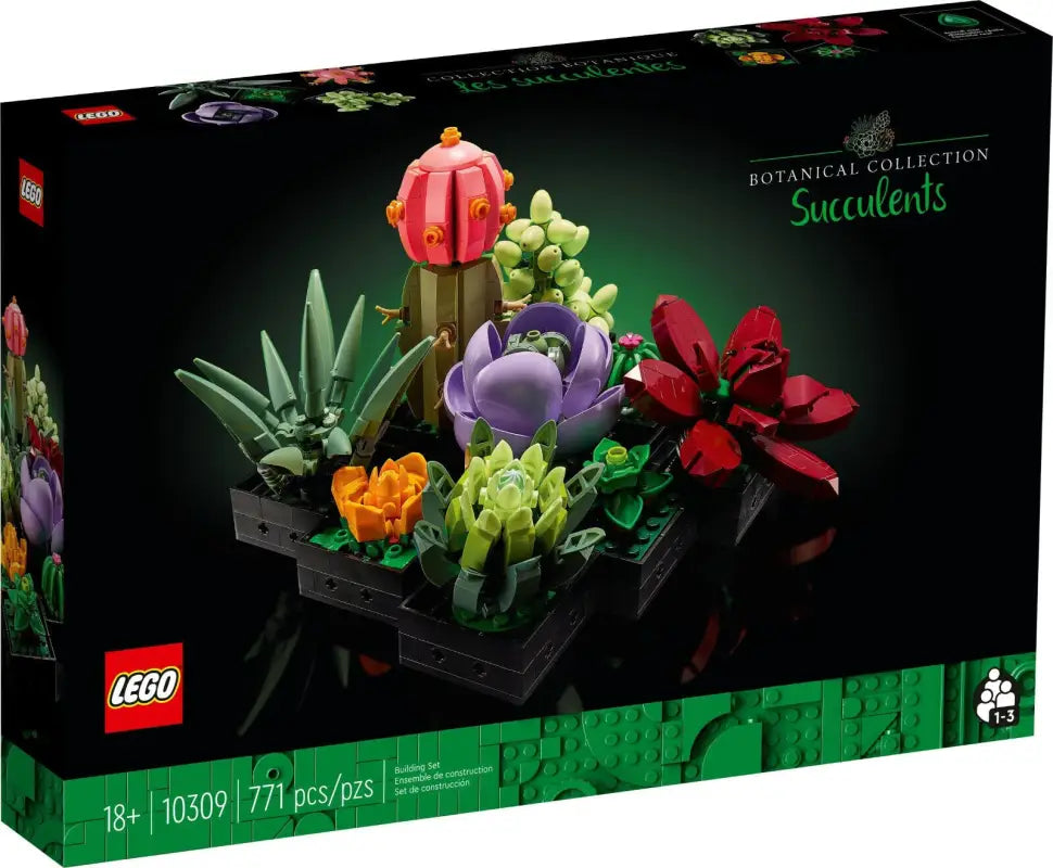 LEGO® Icons Creator Expert 10309 Sukkulenten Blumen Blumenstrauß Pflanzen - NEU! Teile 771x