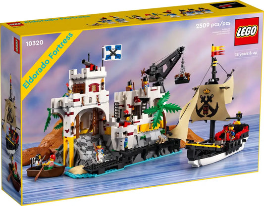 LEGO® Icons Eldorado-Festung 10320 – Erlebe Abenteuer mit 2509 Teilen! NEU im Shop!