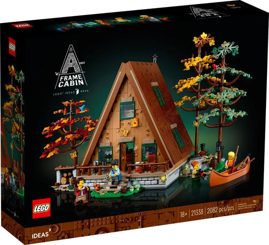 LEGO® Ideas Finnhütte - Erschaffe Deine Traumhütte! 21338 NEU! 2082 Teile voller Abenteuer