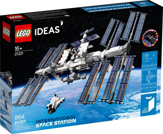 LEGO® Ideas Internationale Raumstation - 21321 NEU! | Baue Dein Weltraumabenteuer mit 864 Teilen