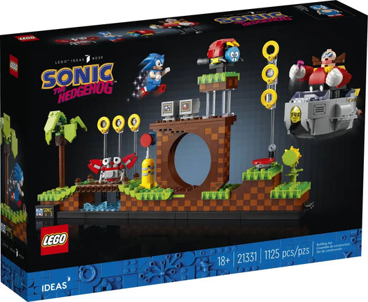 LEGO® Sonic the Hedgehog Green Hill Zone - 21331: Erwecke die Kult-Action zum Leben! NEU! 1125 Teile Pure Bau-Freude