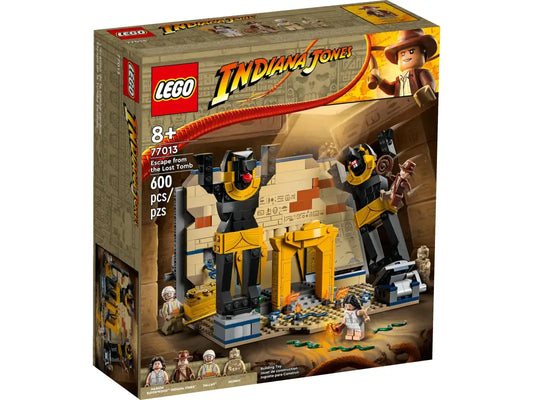 LEGO® Indiana Jones Flucht aus dem Grabmal - 77013 NEU! | Abenteuer pur mit 600 Teilen für endlosen Bauspaß!