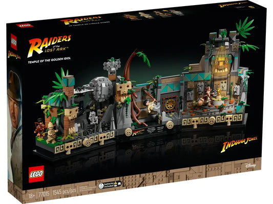 LEGO® Indiana Jones Tempel des goldenen Götzen - 77015 NEU! | 1545 Teile Abenteuer für Entdeckerherzen