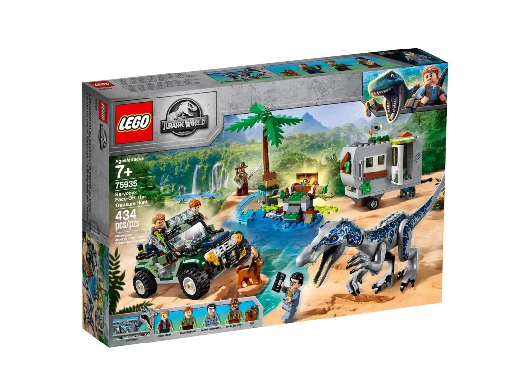 LEGO® Jurassic World Baryonyx Abenteuer - Schatzsuche Set 75935 NEU! | 434 Teile voller Dino-Action!