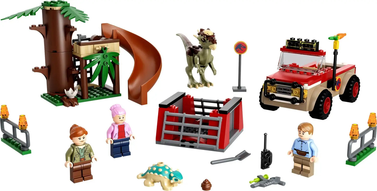 LEGO® Jurassic World Flucht des Stygimoloch - Abenteuerliche Rettungsaktion in LEGO-Form! 129 Teile - NEU!