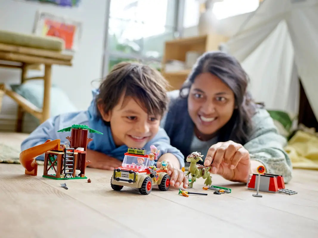 LEGO® Jurassic World Flucht des Stygimoloch - Abenteuerliche Rettungsaktion in LEGO-Form! 129 Teile - NEU!