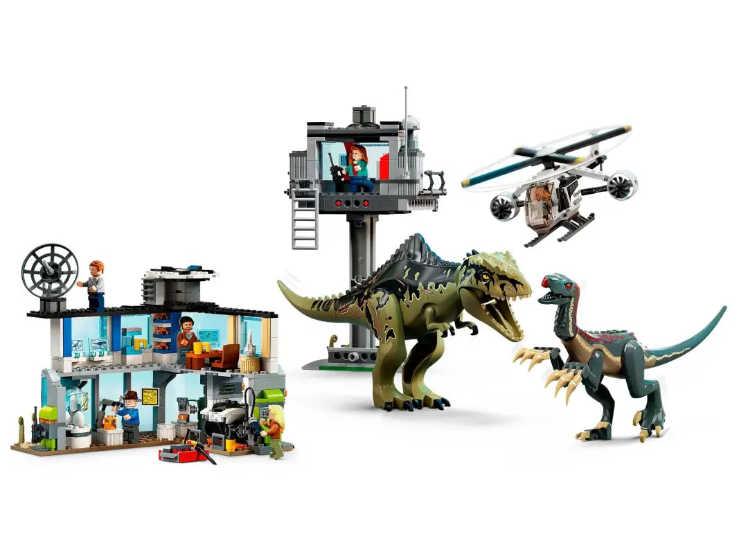Lego Jurassic World: Epischer Giganotosaurus & Therizinosaurus Angriff - 810 Teile Abenteuer NEU!