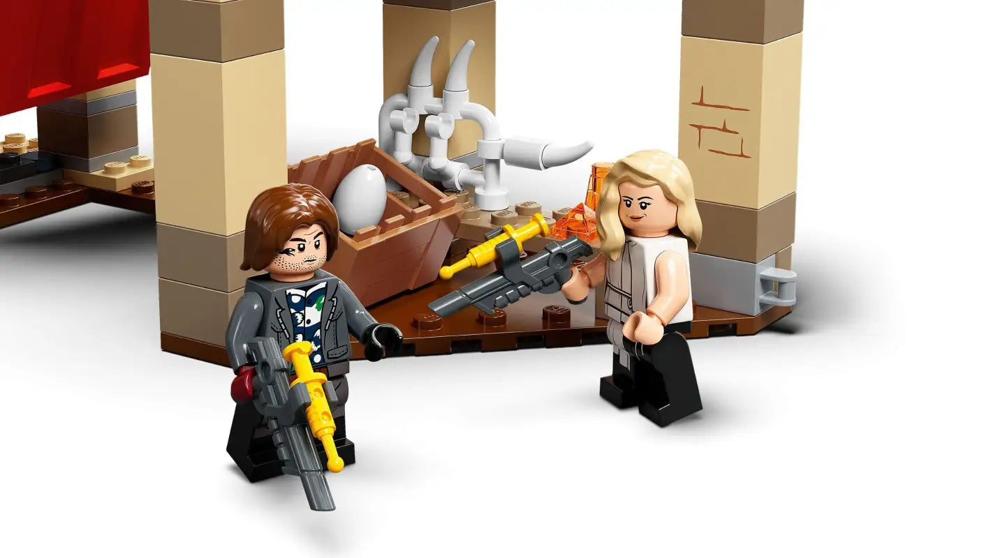 Erlebe den Nervenkitzel mit LEGO® Jurassic World T. Rex & Atrociraptor: Dinosaurier-Ausbruch – 76948 NEU! | 466 Teile