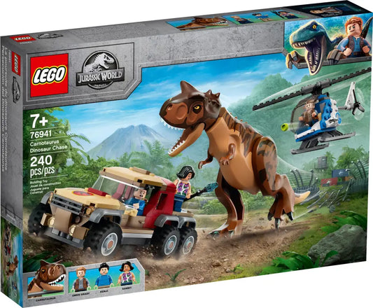 LEGO® Jurassic World Carnotaurus-Verfolgung - 76941 NEU! | Abenteuer pur mit 240 Teilen!