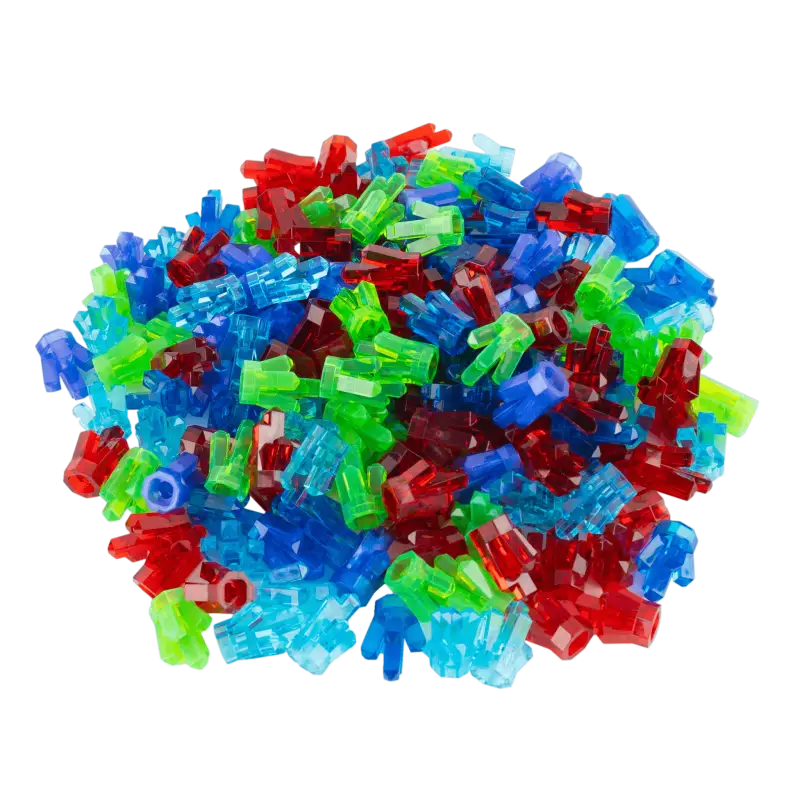 LEGO® Kristalle & Edelsteine – Bunt Gemischt (50x) | Entdecke Einzigartige Schätze für Kreative Abenteuer! NEU 30385