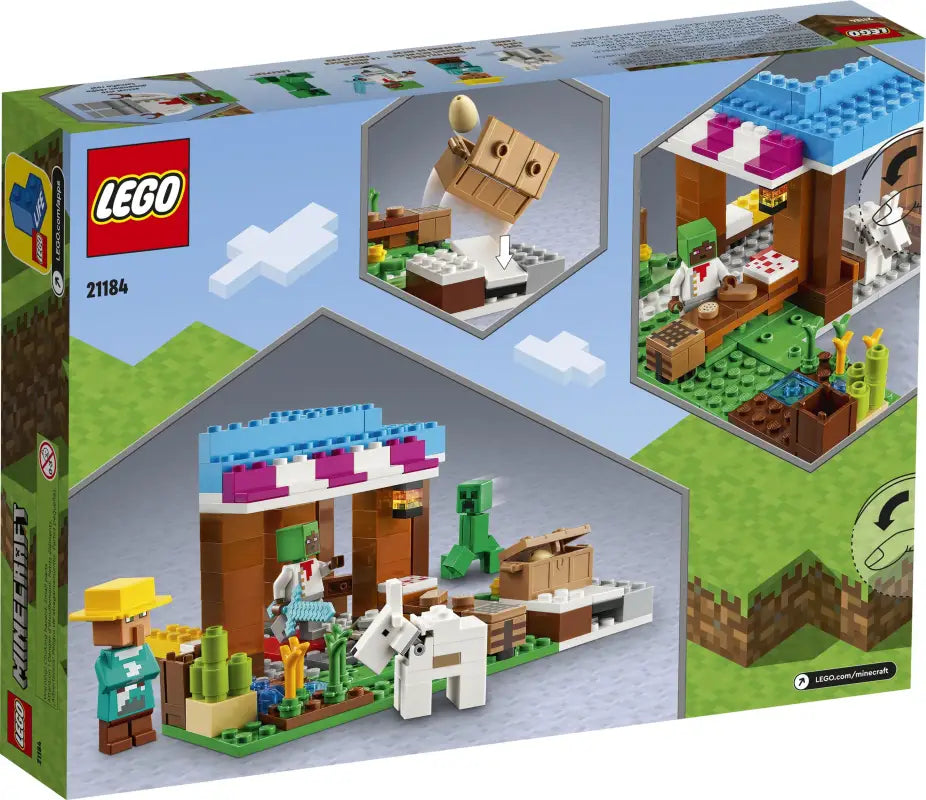 LEGO® Minecraft Die Bäckerei - 21184 NEU! Teile 154x