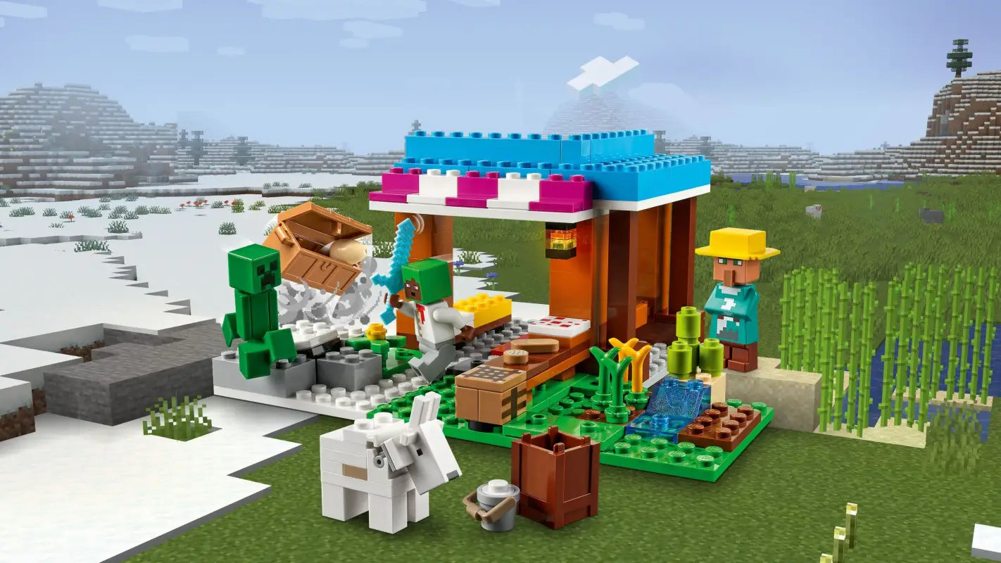 LEGO® Minecraft Die Bäckerei - 21184 NEU! Teile 154x