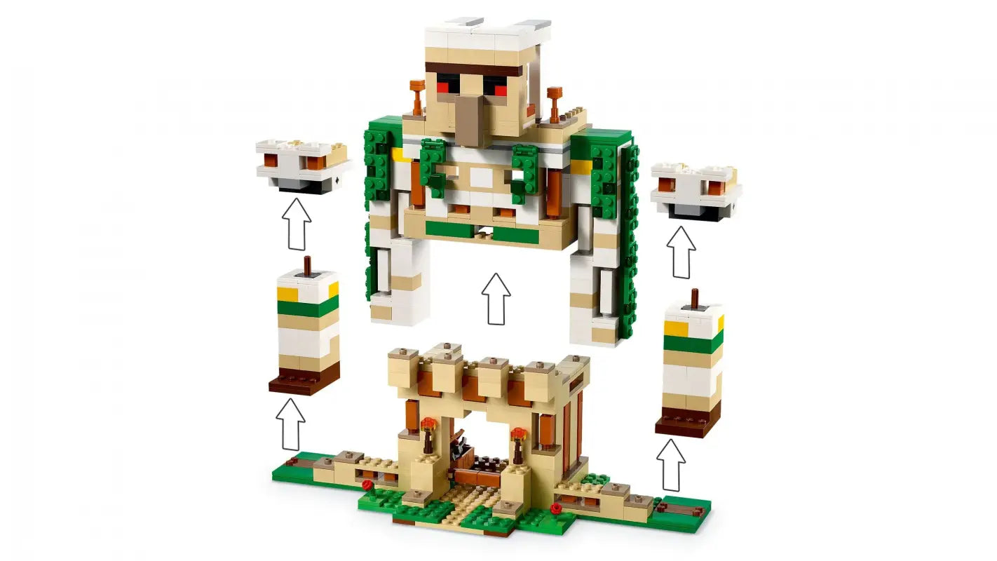 LEGO® Minecraft Die Eisengolem-Festung 21250 NEU – Baue Dein Ultimatives Abenteuer mit 868 Teilen!