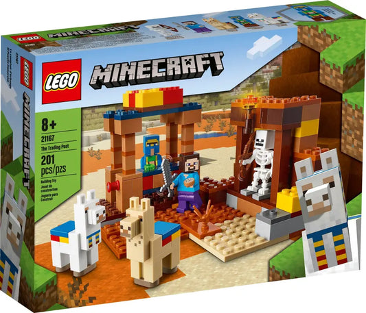 LEGO® Minecraft Handelsplatz 21167 - Erschaffe Deine Eigene Handelswelt! NEU & Exklusiv mit 201 Teilen