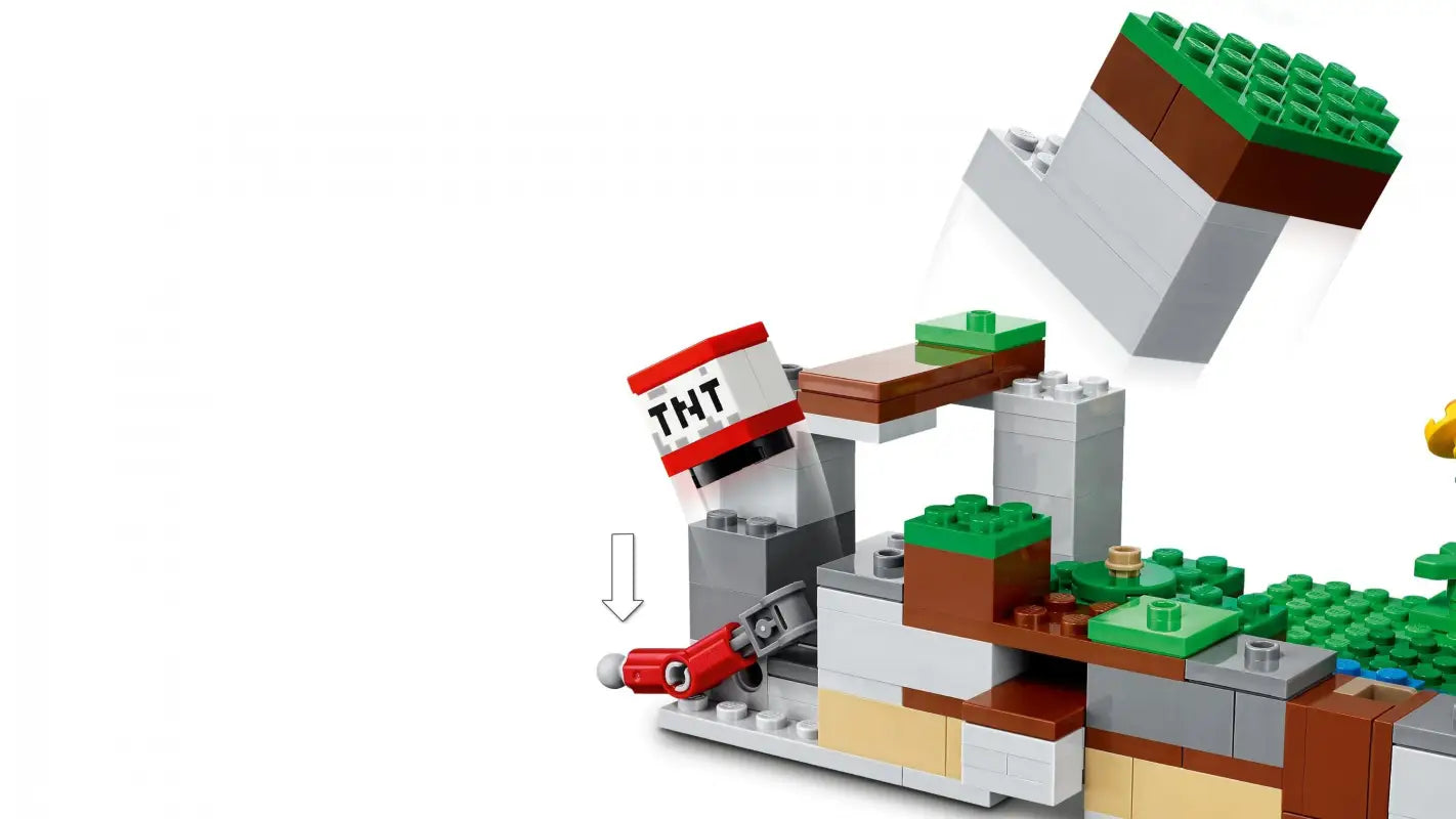LEGO® Minecraft Kaninchenranch - 21181 NEU! | Erschaffe Dein Pixel-Abenteuer mit 340 Teilen!