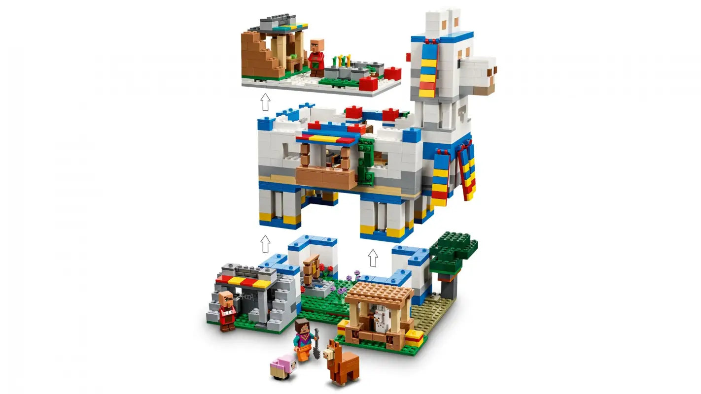 LEGO® Minecraft Lamadorf 21188 NEU - 1252 Teile purer Bauspaß für kreative Abenteurer!