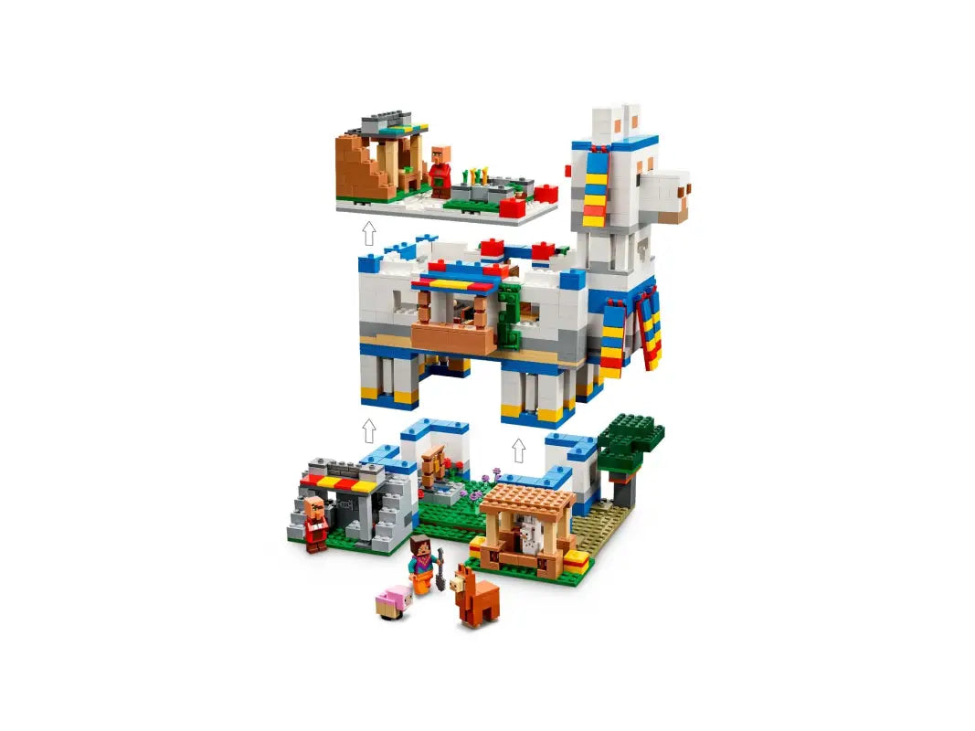 LEGO® Minecraft Lamadorf 21188 NEU - 1252 Teile purer Bauspaß für kreative Abenteurer!