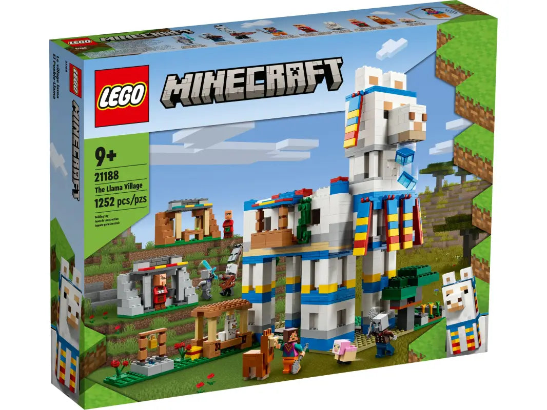 LEGO® Minecraft Lamadorf 21188 NEU - 1252 Teile purer Bauspaß für kreative Abenteurer!