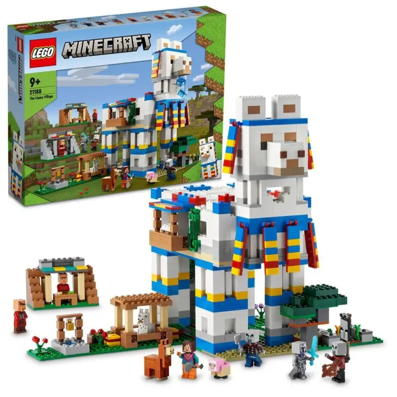 LEGO® Minecraft Lamadorf 21188 NEU - 1252 Teile purer Bauspaß für kreative Abenteurer!