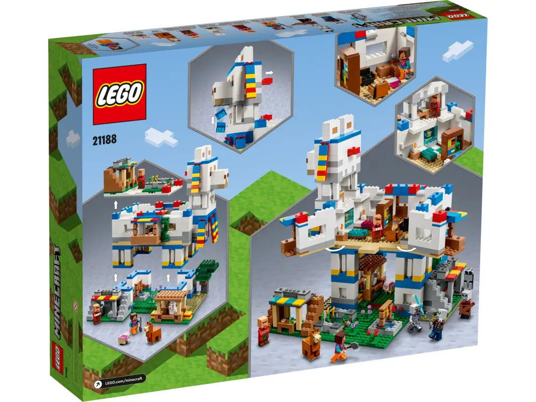 LEGO® Minecraft Lamadorf 21188 NEU - 1252 Teile purer Bauspaß für kreative Abenteurer!