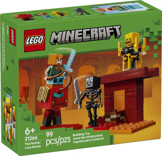 LEGO® Minecraft Das Lava-Duell im Nether - 21266 NEU! Teile 99x