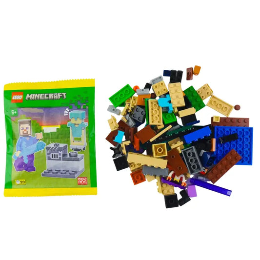 LEGO® Minecraft Mix 100 Stück – Kreative Bauabenteuer mit Überraschungs-Minecraft Pack NEU!