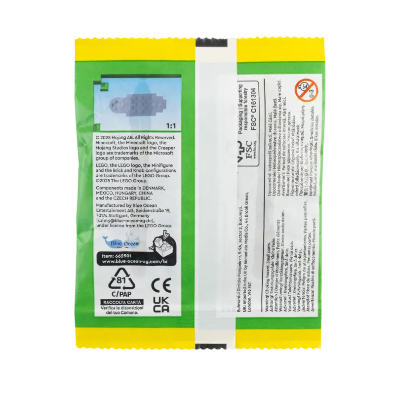 LEGO® Minecraft Paperbag: Held mit Elytra & Phantom – Kreativer Bauspaß für Unterwegs NEU! | Perfekt kleine Abenteurer
