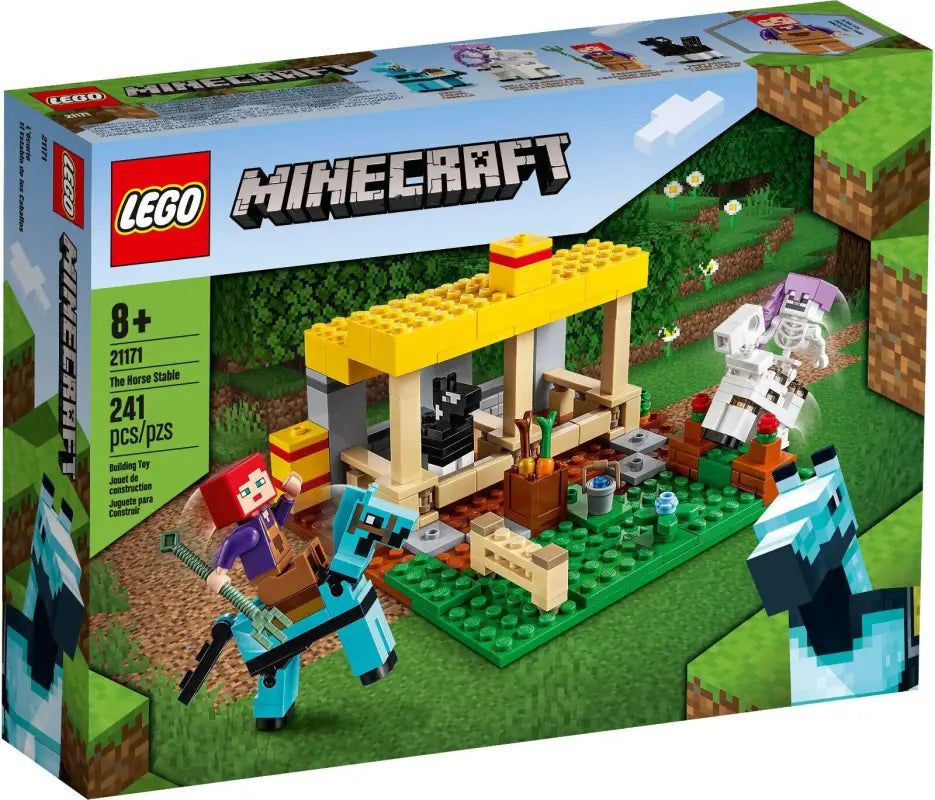 LEGO® Minecraft Der Pferdestall 21171 - NEU! Teile 241x
