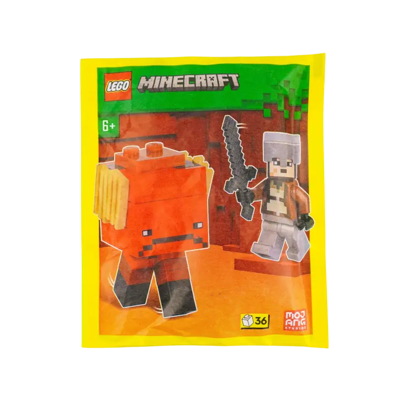 LEGO® Minecraft® Nether-Held mit Schreiter - Erobere die Unterwelt! | 662402 NEU!