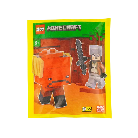 LEGO® Minecraft® Nether-Held mit Schreiter - Erobere die Unterwelt! | 662402 NEU!
