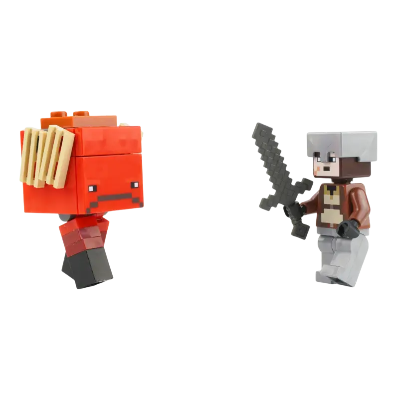 LEGO® Minecraft® Nether-Held mit Schreiter - Erobere die Unterwelt! | 662402 NEU!