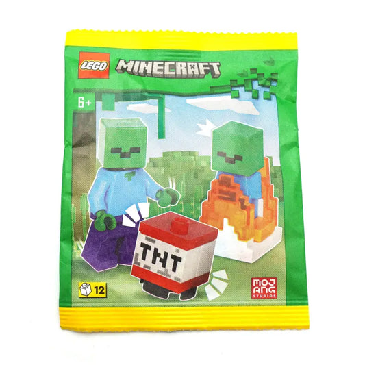 LEGO® Minecraft® Zombie & Baby + TNT Set - Abenteuer pur für kleine Baumeister! NEU Exklusiv - 662403