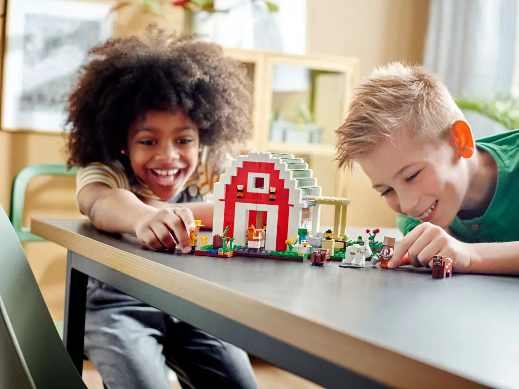 LEGO® Minecraft Die rote Scheune - 21187 NEU! | Kreativer Bauspaß für Abenteurer - 799 Teile grenzenlose Fantasie