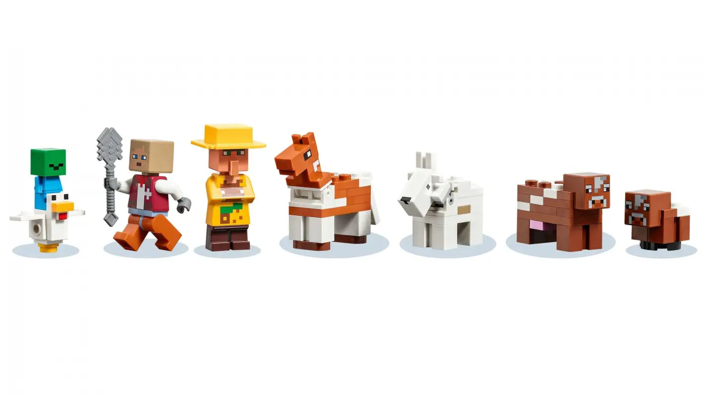 LEGO® Minecraft Die rote Scheune - 21187 NEU! | Kreativer Bauspaß für Abenteurer - 799 Teile grenzenlose Fantasie