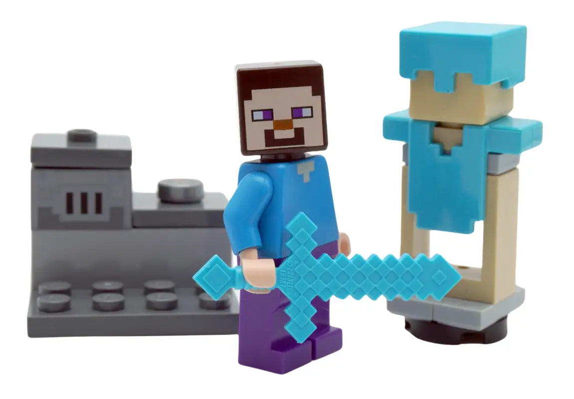 LEGO® Minecraft Steve mit Diamantrüstung - Entdecke die ultimative Kraft! NEU 662317 - Jetzt sichern!