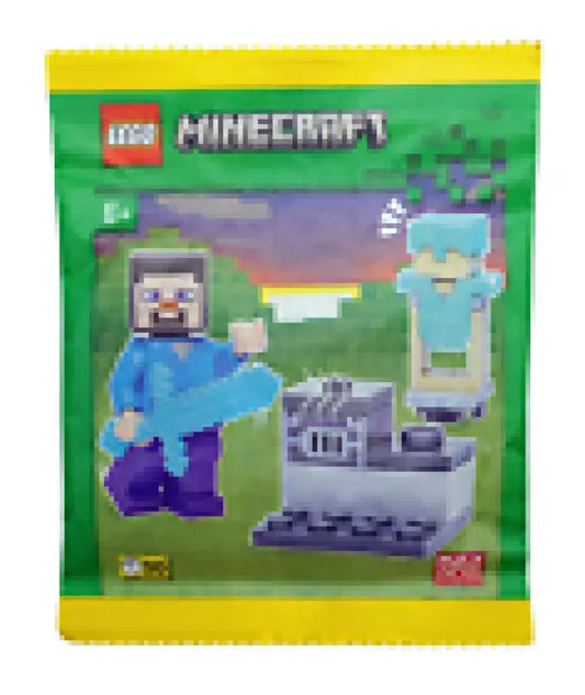 LEGO® Minecraft Steve mit Diamantrüstung - Entdecke die ultimative Kraft! NEU 662317 - Jetzt sichern!
