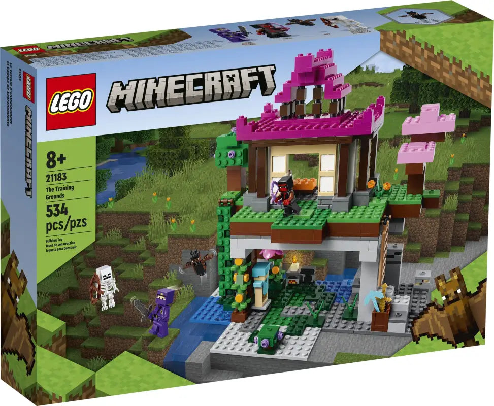 LEGO® Minecraft Trainingsgelände 21183 NEU – Baue dein episches Abenteuer mit 534 Teilen!