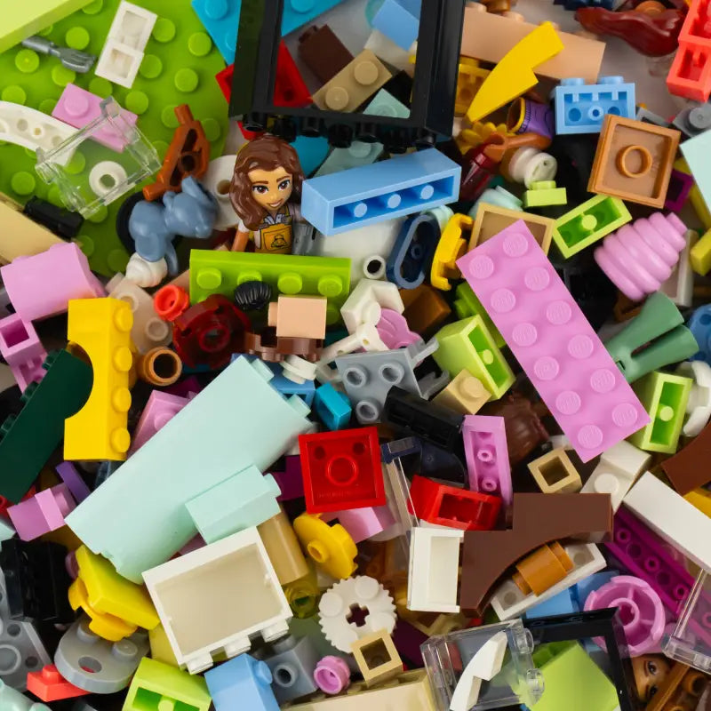 LEGO® Friends Mix Bunt Gemischt Ergänzungsset – Kreativität Entfesseln mit Einzigartigen 100 Teilen! NEU!