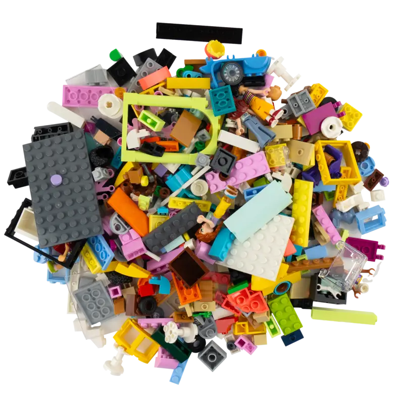 LEGO® Friends Mix Bunt Gemischt Ergänzungsset – Kreativität Entfesseln mit Einzigartigen 100 Teilen! NEU!