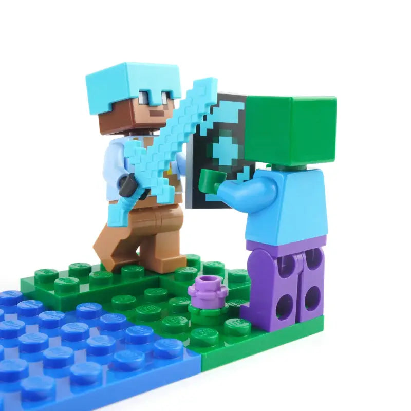 LEGO® Minecraft Mix Set - 100 Einzigartige Steine für Unendliche Kreativität! NEU & Individuell