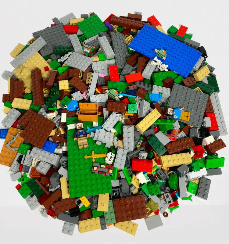 LEGO® Original Minecraft Mix Bunt Gemischt NEU! Menge 500x