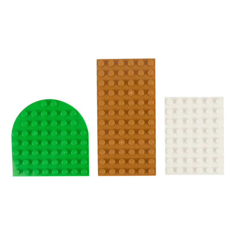 LEGO® Bauplatten Set Bunt Gemischt – 100x Kreativität Entfesseln | Individuell & Neu!